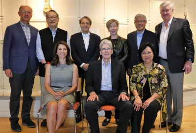 IHME's  board group picture, taken June 2019