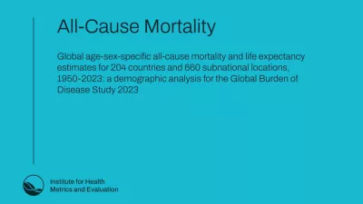 GBD 2023 All-cause Mortality video cover