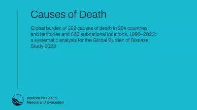 GBD 2023 Causes of Death video cover