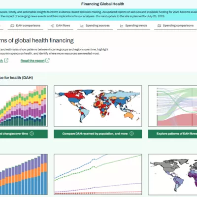 Preview of the FGH visualization's Overview tab
