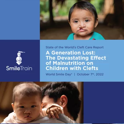 Read the State of the World's Cleft Care Report 2022.