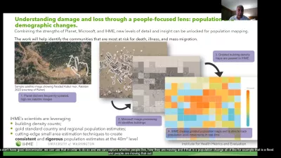 a still from Dr. Ali Mokdad's zoom training session for CDC fellows